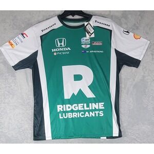Indycar Marcus Armstrong Honda #11  Racing Jersey Shirt Size XL Made In USA NWT